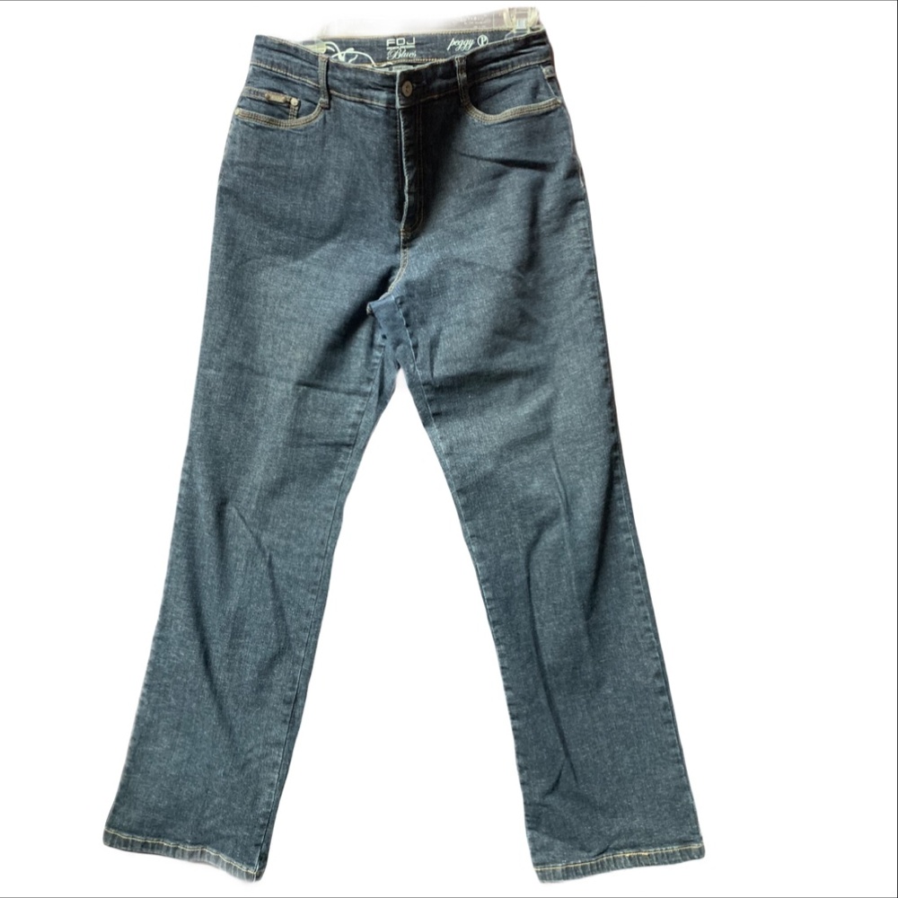 2. Women's FDJ French Dressing Blues Peggy Bootcut Size 10P